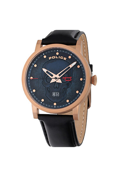 Police Ανδρικό ρολόι Police PL15404JSR.03, Quartz, 43mm, 3ATM