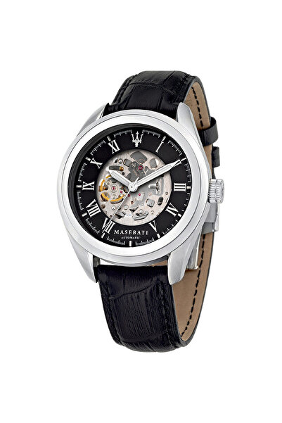 Maserati Mens Watch R8821112004, Automatic, 45mm, 10ATM