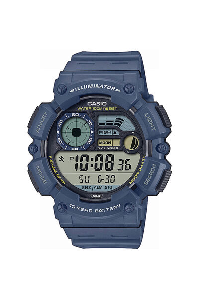 Casio Ανδρικό Ρολόι WS-1500H-2AVEF, Quartz, 50mm, 10ATM