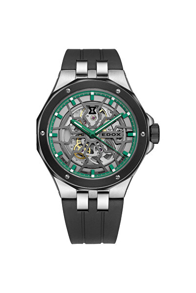 Edox Mens Watch Edox 85303-3NN-VB, Automatic, 43mm, 20ATM