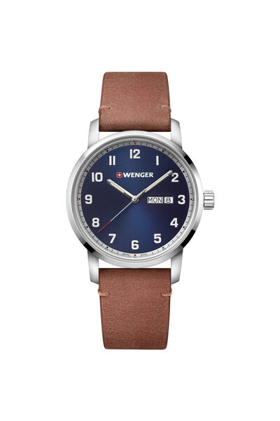 Wenger Ανδρικό Ρολόι 01.1541.114, Quartz, 42mm, 10ATM