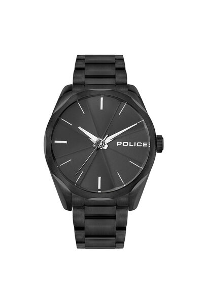 Police Ανδρικό Ρολόι PL15712JSB.02M, Quartz, 44mm, 3ATM