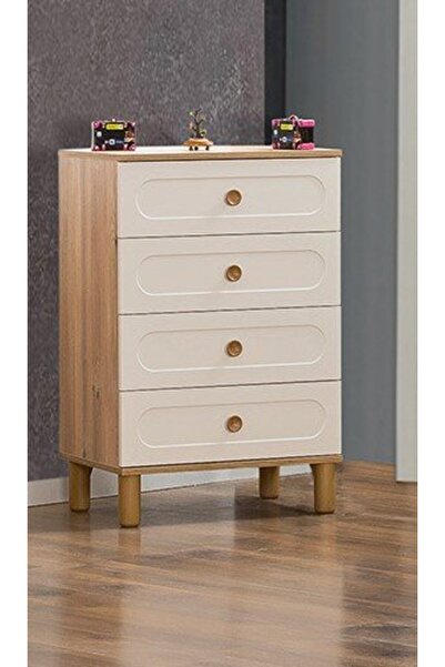 Yuvaset Home Dardason 4 Çekmeceli Bohem Şifonyer