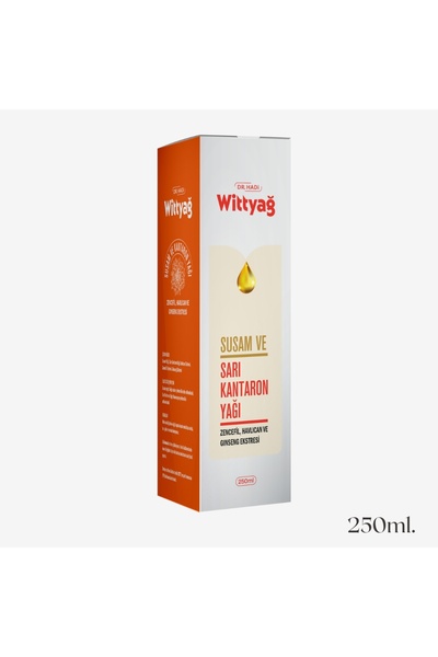 DR HADI Wittyağ 250ml Bitkisel Masaj Yağı | Sarı Kantaron / Ginseng & Zencefi...