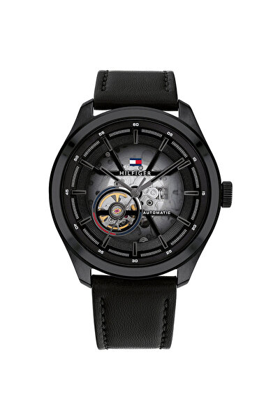 Tommy Hilfiger Ανδρικό Ρολόι Tommy Hilfiger 1791887, Αυτόματο, 44mm, 5ATM