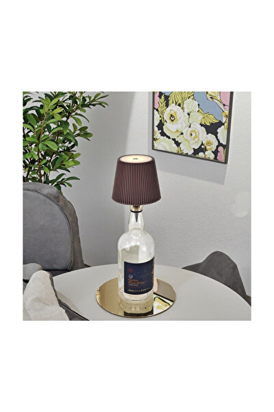 gaman Cam Şise Üzeri Dekor Lambası Şarjlı Gün Işığı Ayarlanabilir Işık Şiddet...