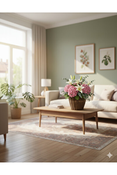 shop وعاء زهور بني عتيق الصنع يدويًا من رادانكور 25 سم - وعاء زهور مزخرف مصنو...