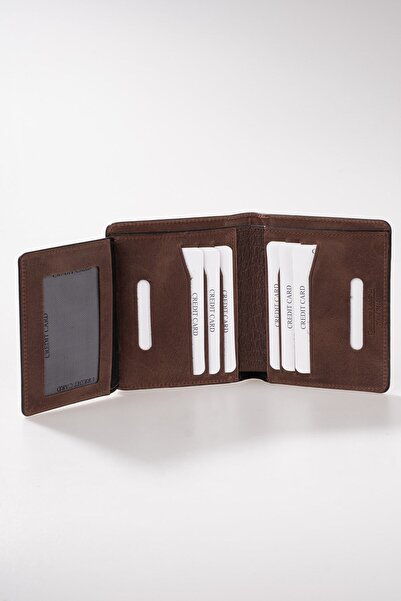 Getto Deri Unisex Genuine Leather Wallet - Route Design