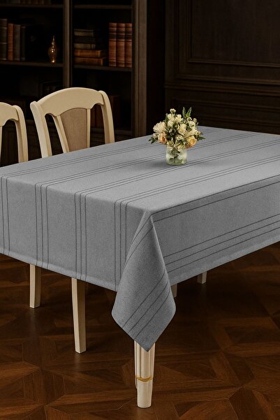 Cardea Home Collection مفرش طاولة منسوج من الكتان بدون رعاية