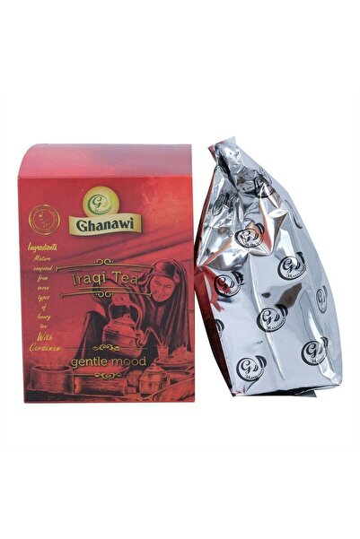 Ghanawi شاي أسود عراقي فاخر بمزيج أوراق الشاي العربية (شاي أسود مع الهيل - 20...
