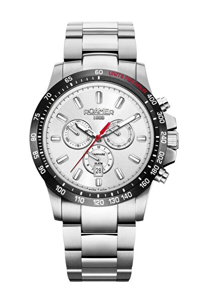 Roamer Mens Watch 861837 41 15 20, Quartz, 45mm, 10ATM