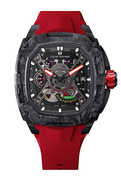 Tsar Bomba Ανδρικό Ρολόι TB8605A-01, Αυτόματο, 46mm, 5ATM
