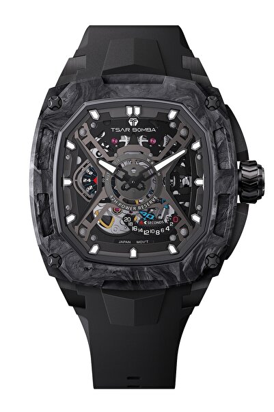 Tsar Bomba Ανδρικό Ρολόι TB8605A-04, Αυτόματο, 46mm, 5ATM