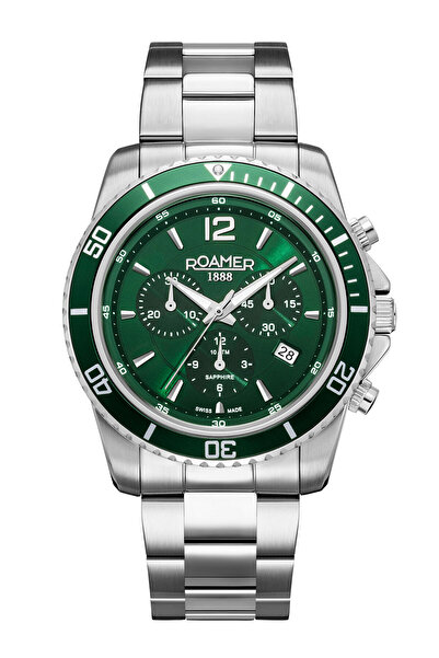 Roamer Ceas bărbătesc 862837 41 75 20, cuarț, 43mm, 10ATM
