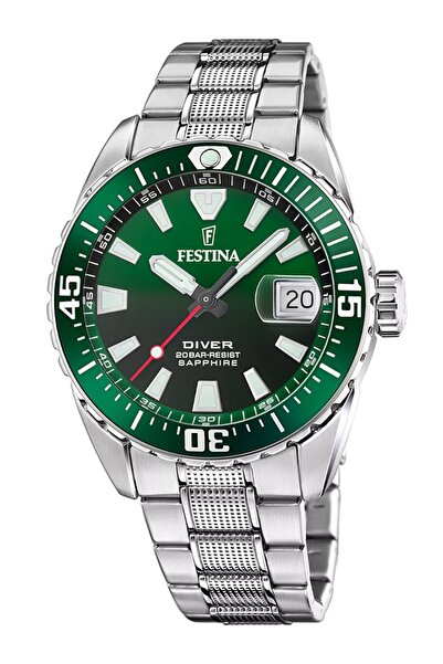 FESTİNA Mens Watch F20669/2, Quartz, 41mm, 20ATM