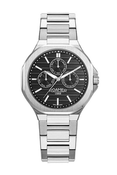 Roamer Mens Watch 995989 41 85 20, Quartz, 42mm, 3ATM