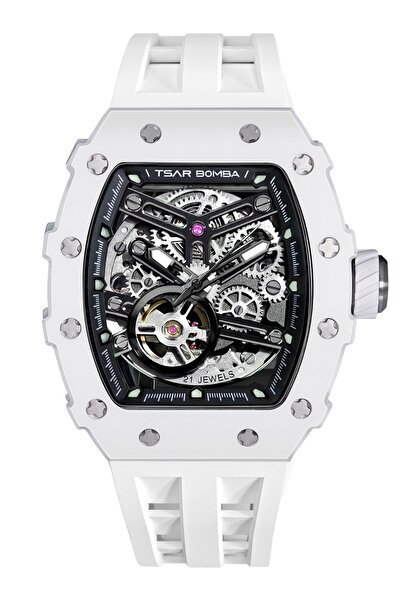 Tsar Bomba Ceas bărbătesc TB8208C-07, automat, 44mm, 5ATM