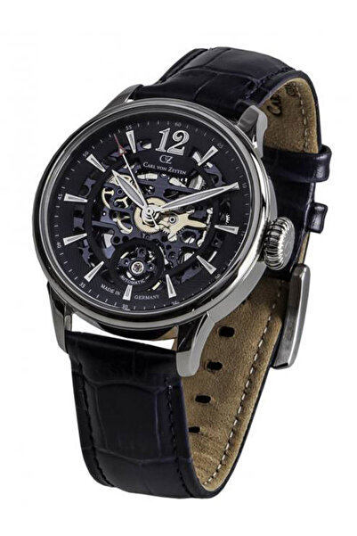Carl Von Zeyten Ceas barbatesc Carl Von Zeyten CVZ0051BL, automat, 40 mm, 5ATM