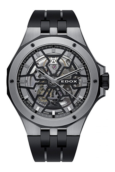 Edox Mens Watch Edox 85303-357GN-NGN, Automatic, 43mm, 20ATM