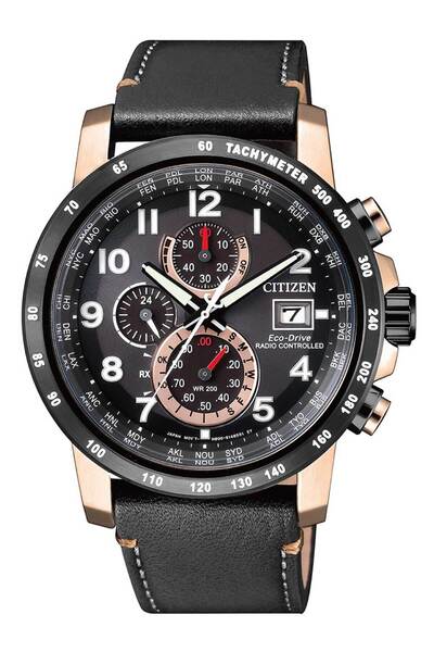 Citizen Mens Watch AT8126-02E, Quartz, 43mm, 20ATM