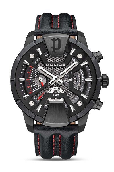 Police Ανδρικό Ρολόι Police PEWJF2203710, Quartz, 48mm, 5ATM