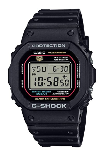 Casio Ceas bărbătesc DW-5600RL-1ER, cuarț, 43mm, 20ATM