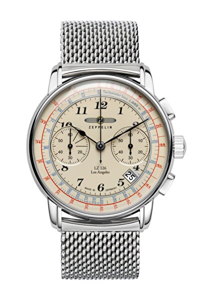 Zeppelin Ceas bărbătesc 7614M-5, cuarț, 42mm, 5ATM