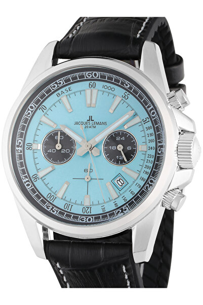 Jacques Lemans Ceas bărbătesc Jacques Lemans 1-2117R, cuarț, 44mm, 20ATM