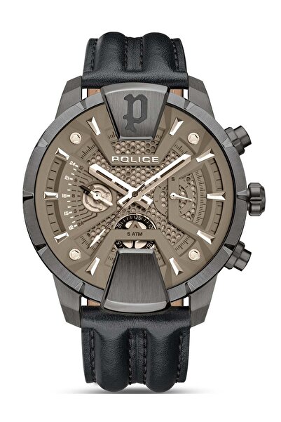 Police Ανδρικό Ρολόι Police PEWJF2203711, Quartz, 48mm, 5ATM