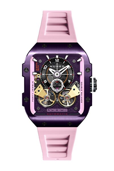 Nubeo Ceas bărbătesc Nubeo NB-6077-0D, Automat, 44mm, 5ATM