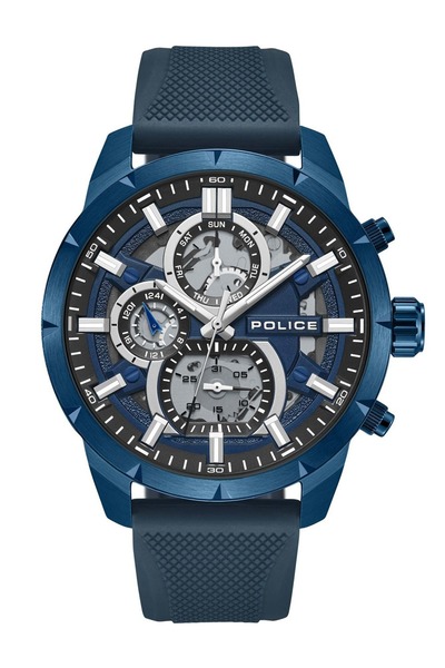 Police Ceas bărbătesc Police PEWJQ0058701, cuarț, 46mm, 5ATM