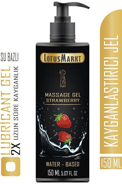 lotusmarkt Kayganlaştırıcı Jel Massage Gel Premium A Kalite