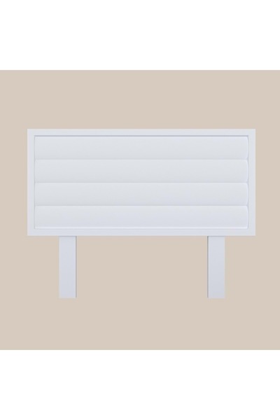 RENAZZO Hüma Model Beyaz Renk Ahşap Tek Başlık ( YTY )