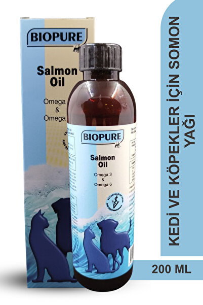 Bio Pure Köpeğiniz ve Kediniz İçin Saf Omega 3 & 6 Zenginliği Somon Yağı - Biopure Salmon Oil