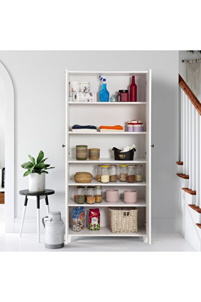 ZEYTUN 1012 BEYAZ LAKE 2 Kapaklı Çok Amaçlı Dolap