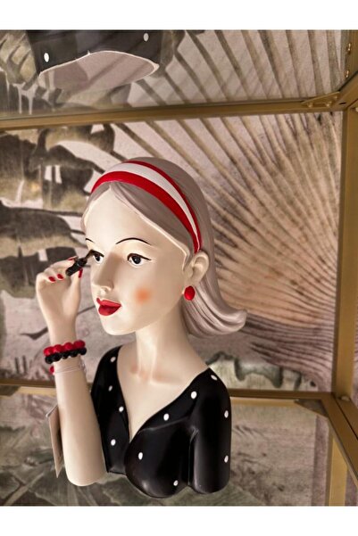 Malooki Decorative figurine "Lady Retro" - model with makeup details