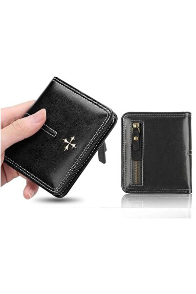 baellerry Vegan Leather Coin Compartment Mini Women's Wallet with Plenty of Card Holders