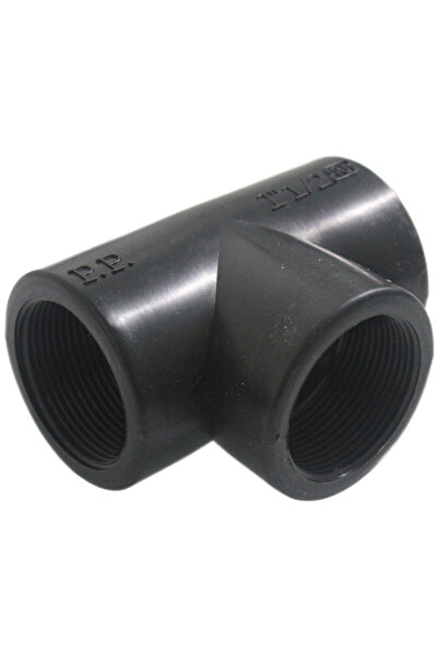 oddity Conector de țeavă în T femelă din PVC 1" X 1/2" – Piesă pentru țeavă d...