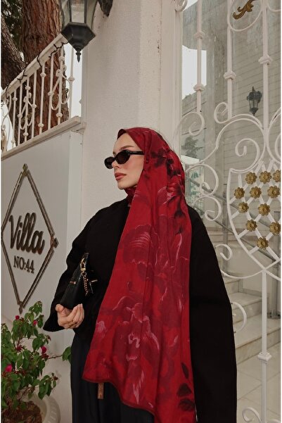 LEİLA SCARF Cotton Silk Shawl