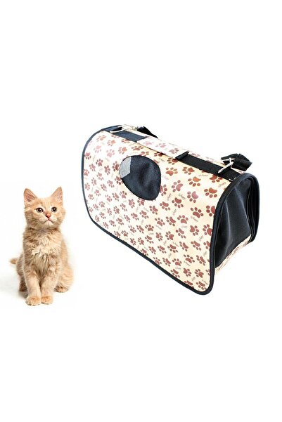 Avex Geantă de transport pentru câini sau pisici - ALB/MARO AG644C