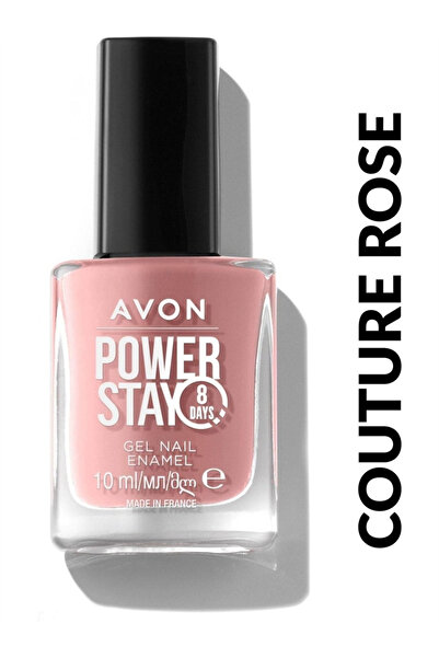 AVON Power Stay Gel Tırnak Cilası 10ml - Couture Rose