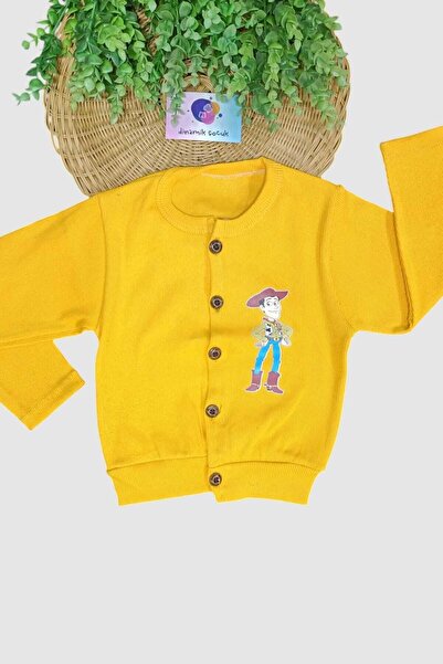 dinamik çocuk Κορίτσι 2-10 ετών - Ζακέτα με εμπριμέ πλεκτά καμιζόλα