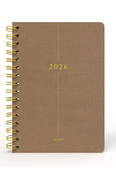 Meli Melek Ceyda Düvenci 2026 Бежов дневник (твърда корица)