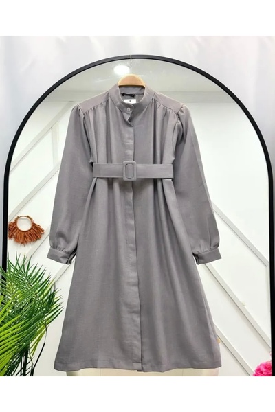 modasindoma قميص تونيك نسائي بحزام