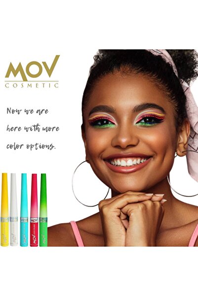 MOV Likit Eyeliner Beyaz 3.5 gr -AYDINLIK ve BELİRGİN GÖZ MAKYAJI