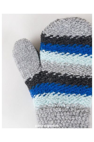PIECE SIGNATURE 100% Acrylic Baby Boy Gloves (1-3 Years Old)