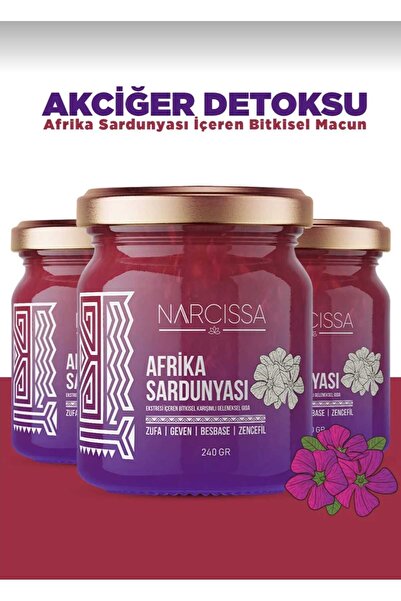 Mesirişifa AFRIKA SARDUNYASI / pelagronium sidoides/ pasta mixta din plante m...