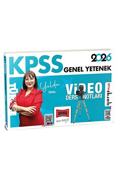 Yargı Yayınları Yargı 2026 KPSS Türkçe Video Ders Notları - Yelda Ünal