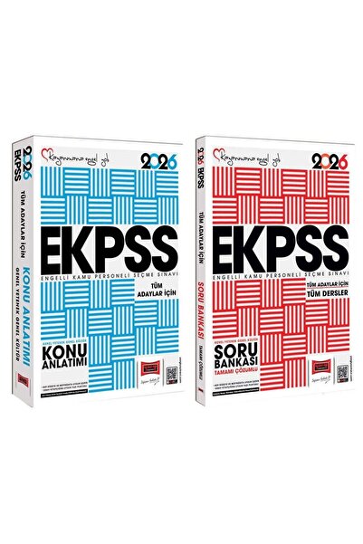 Yargı Yayınları Yargı 2026 EKPSS Konu + Soru Bankası 2 li Set Yargı Yayınları