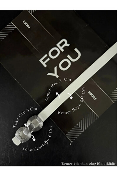 Fiori Double Buckle Women's Pants Belt, Coat Belt, Shirt Belt, Dress Belt